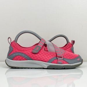 Ryka Kailee Adjustable Strap Mary Jane Hot Pink & Gray Women’s Shoes Size 7.0 M